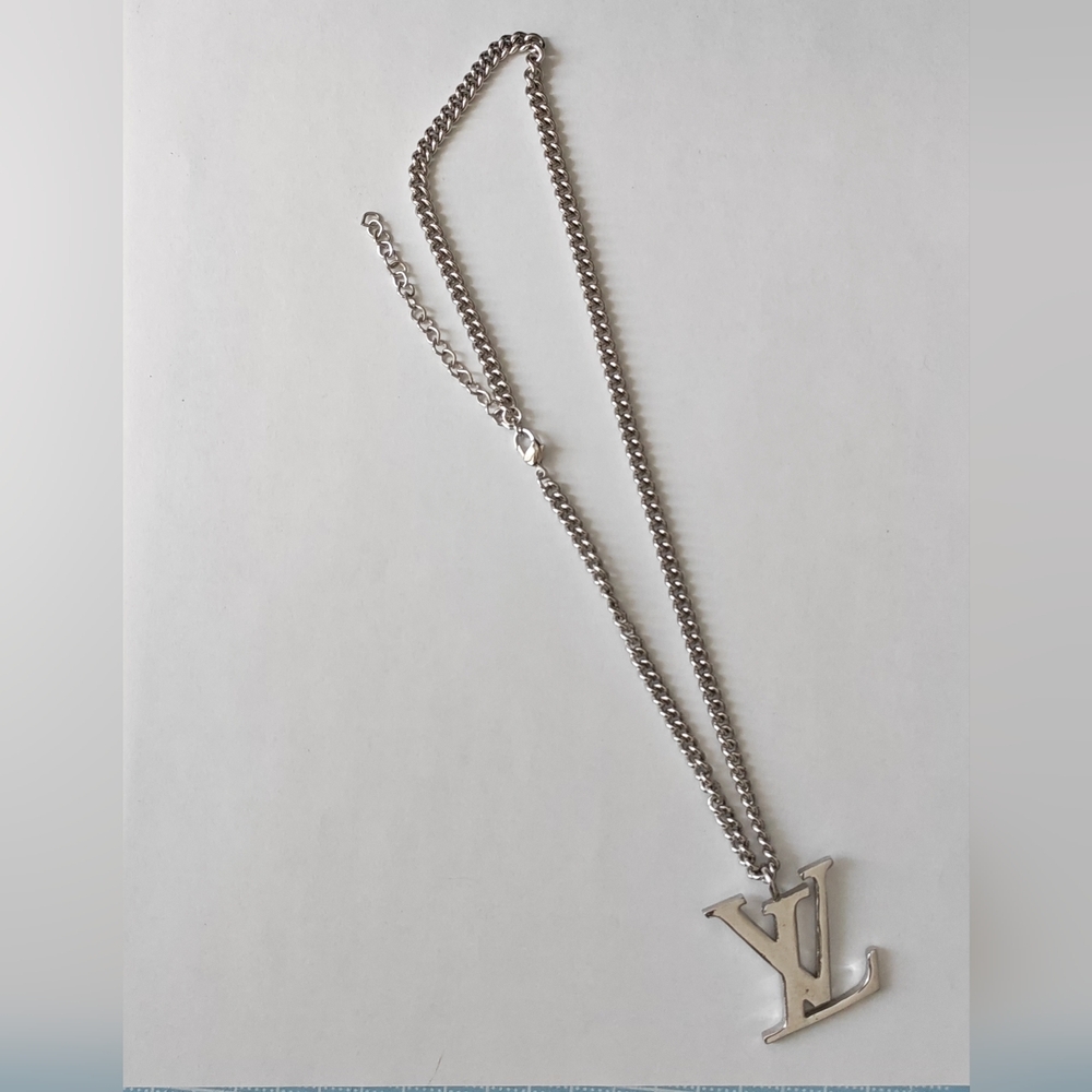 LV Charm w Necklace